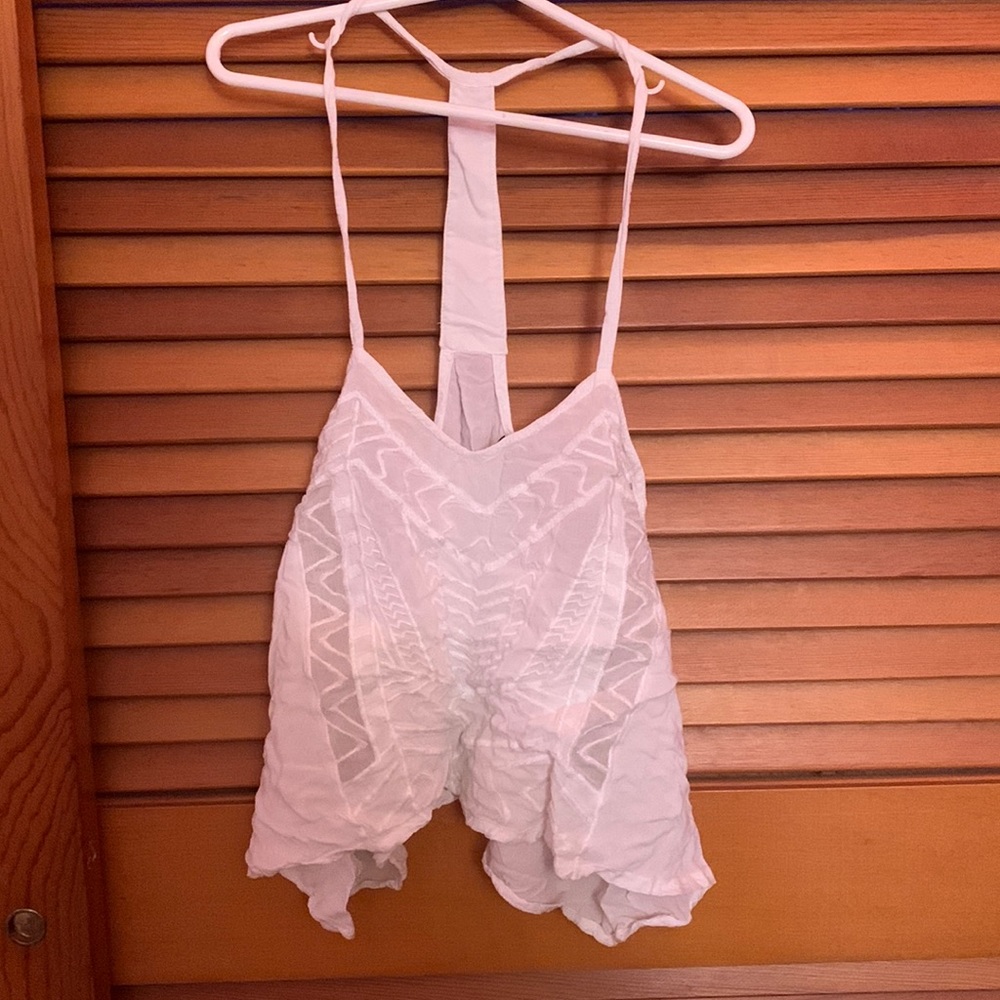 White Crop Top
